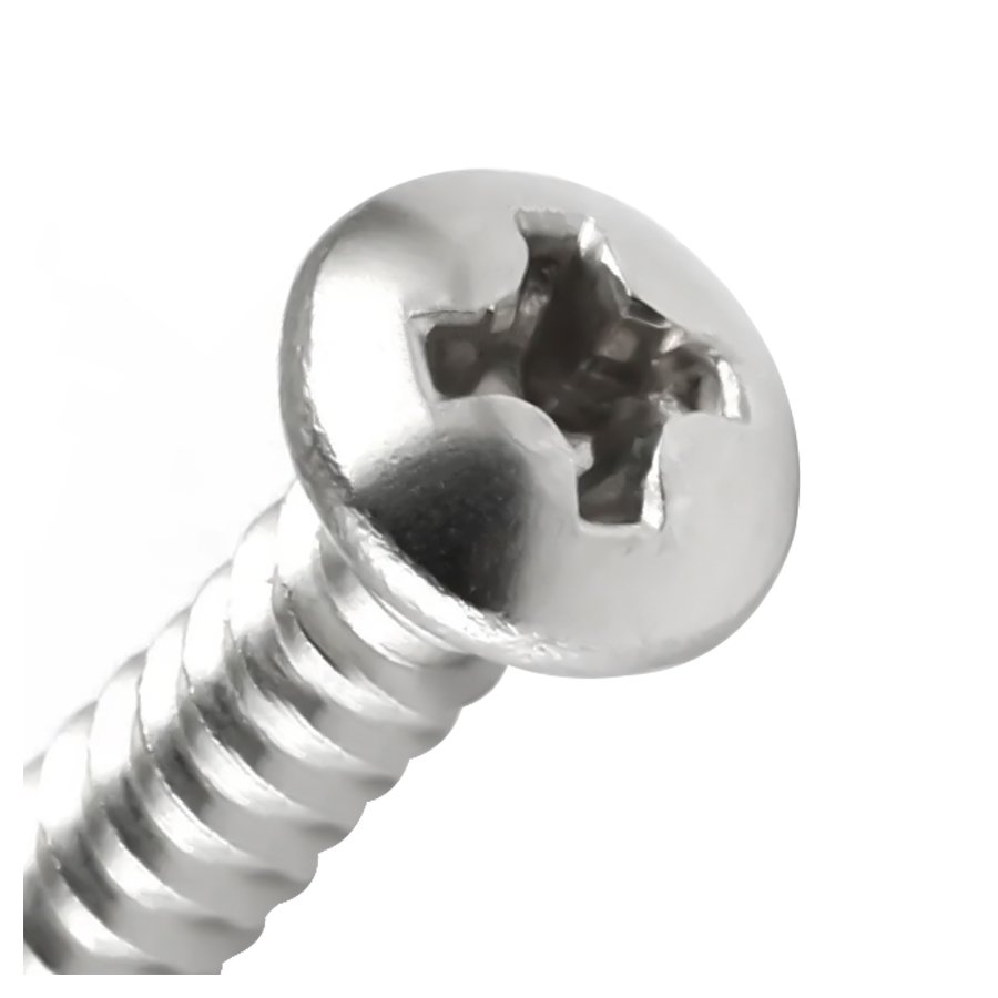 Cross recessed pan head cobalt tail screw