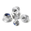 DIN6926 SS316 HEX Flange Nylon Lock Nuts