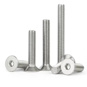 Stainless Steel Countersunk Head HEX socket Screws and Bolts