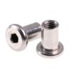 Allen Socket Furniture Connector threaded Barrel Nut