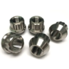 Cars Titanium Hex Flange Nuts