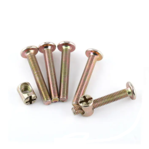 Metric Thread Cross Dowels Slotted Barrel Nuts