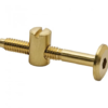 brass knurled insert cross dowel hexhead nuts