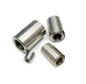 stainless steel extended cylindrical nut thickened welded round nut
