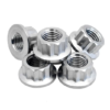 titanium wheel lug nuts stainless steel 12 point flange nut